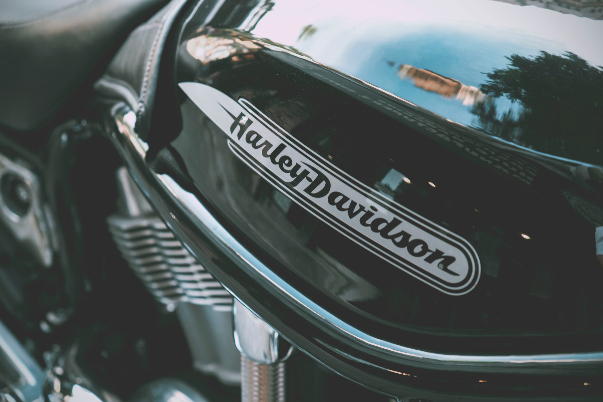 Black Harley-davidson Motorcycle